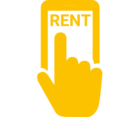 rent from phone icon